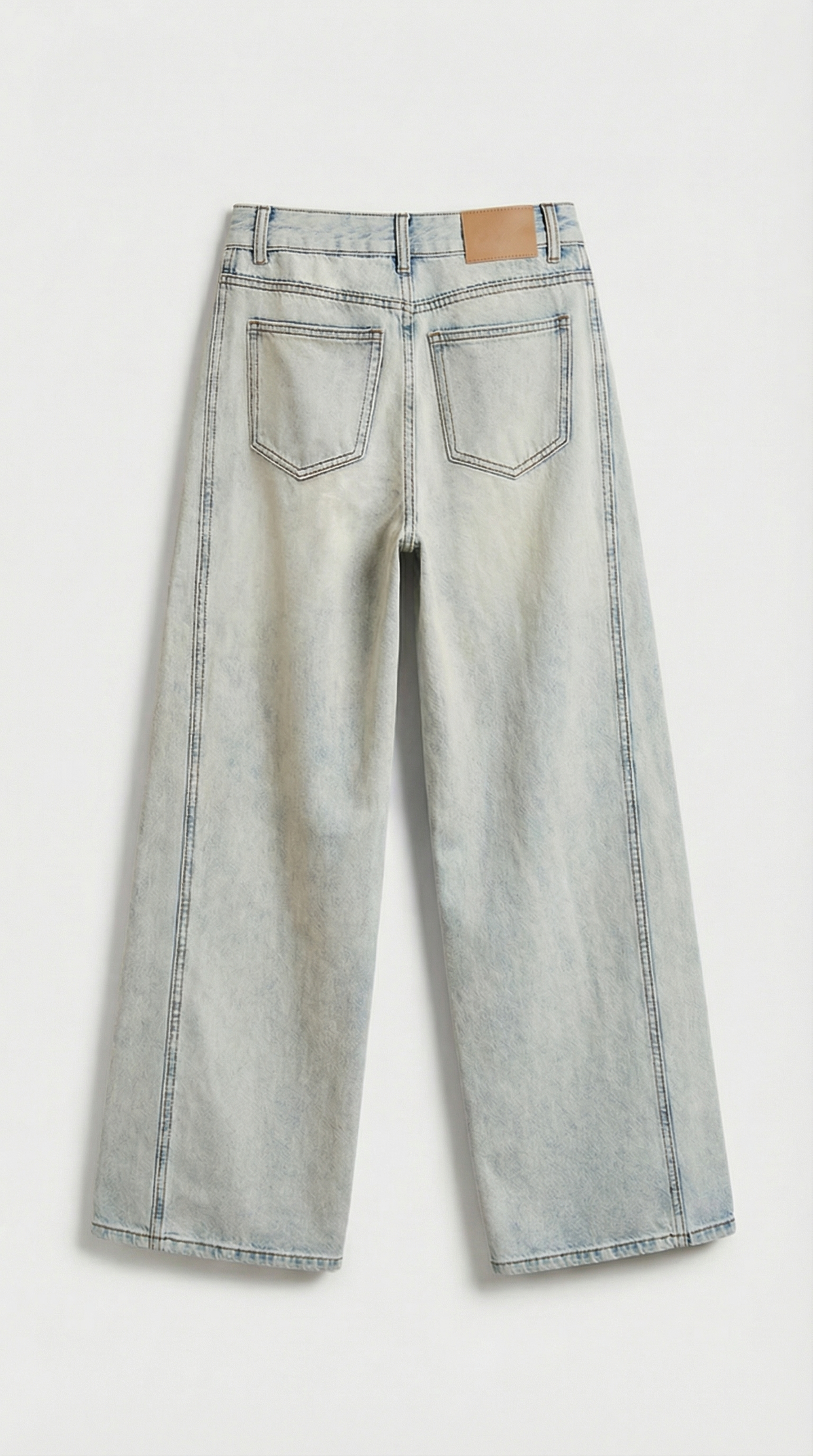 Dana - Crystal-Embellished Wide-Leg Jeans