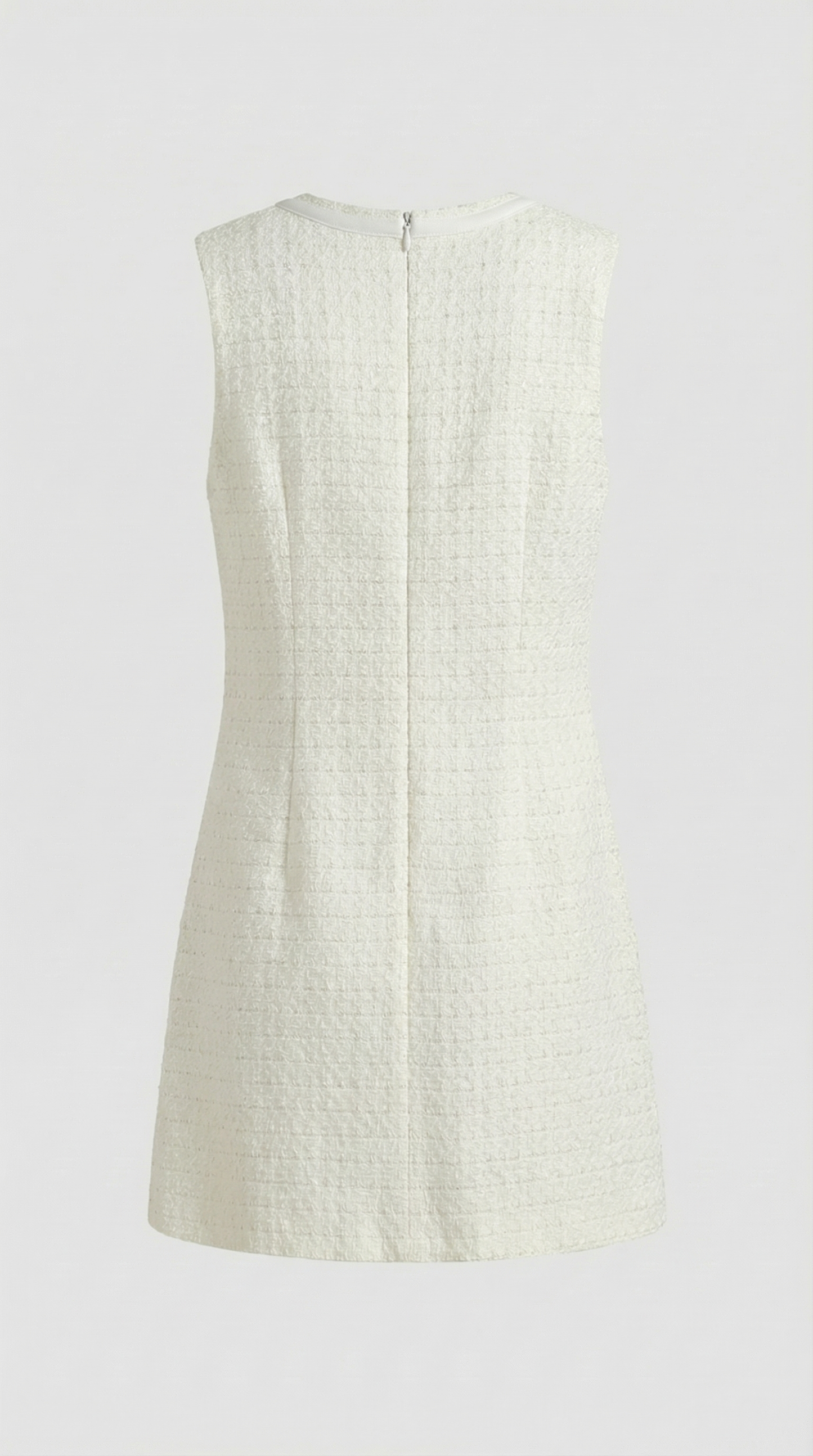 Reta - Triple Bow Crystal-Embellished Tweed Dress