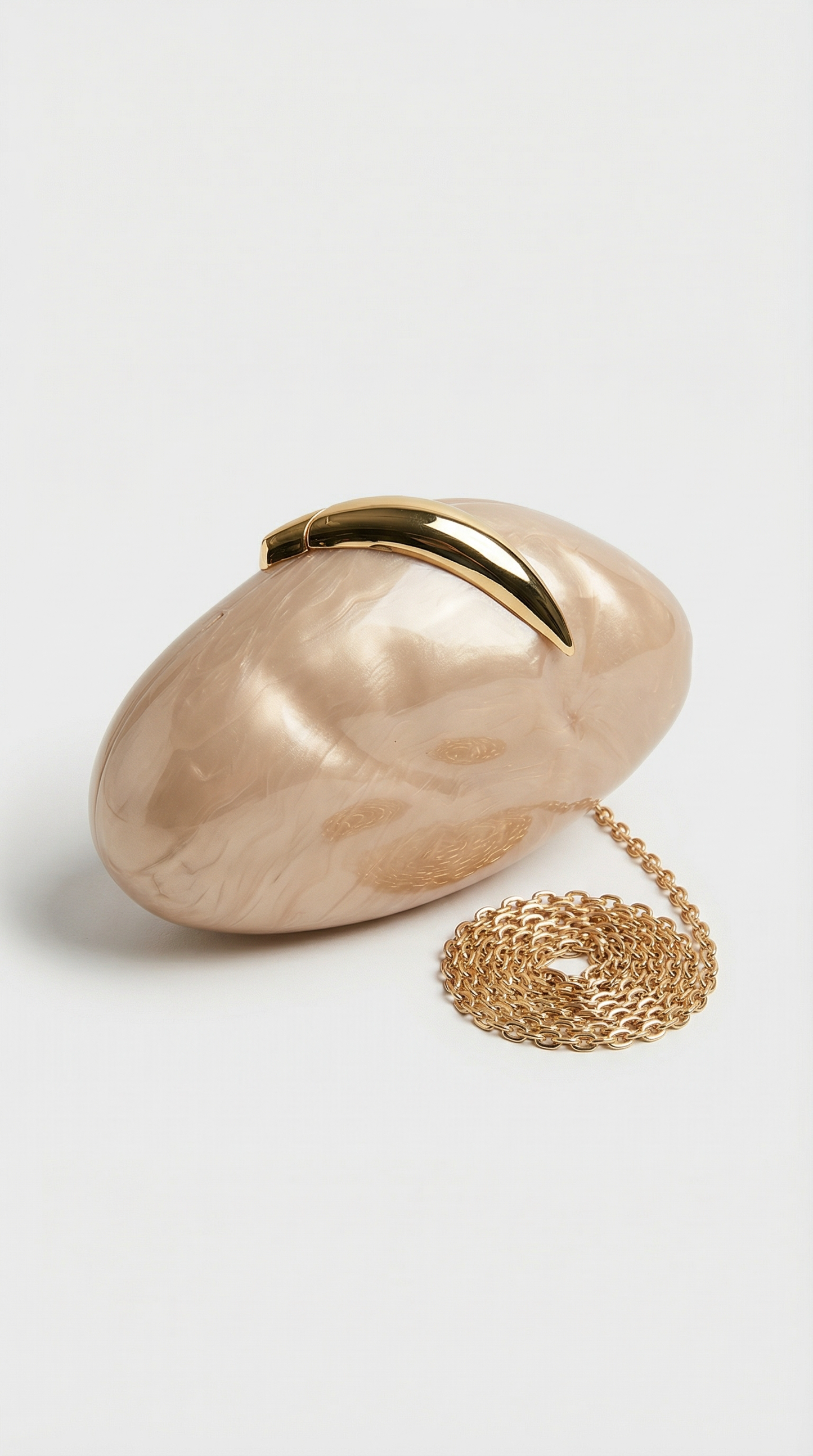 Ecris - Marble-Effect Hard-Shell Minaudière