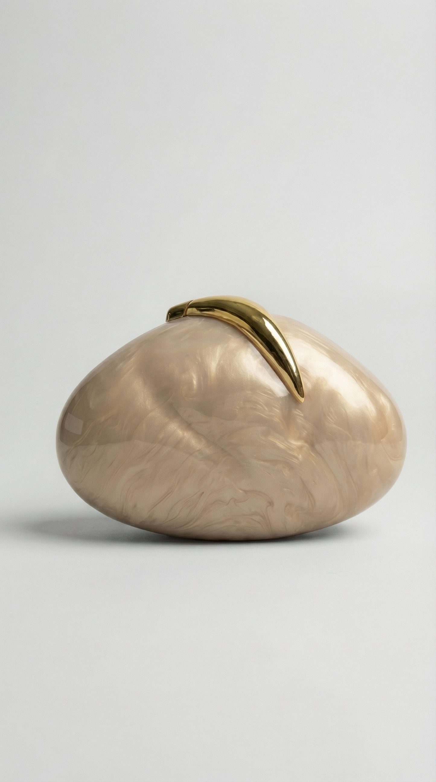 Ecris - Marble-Effect Hard-Shell Minaudière