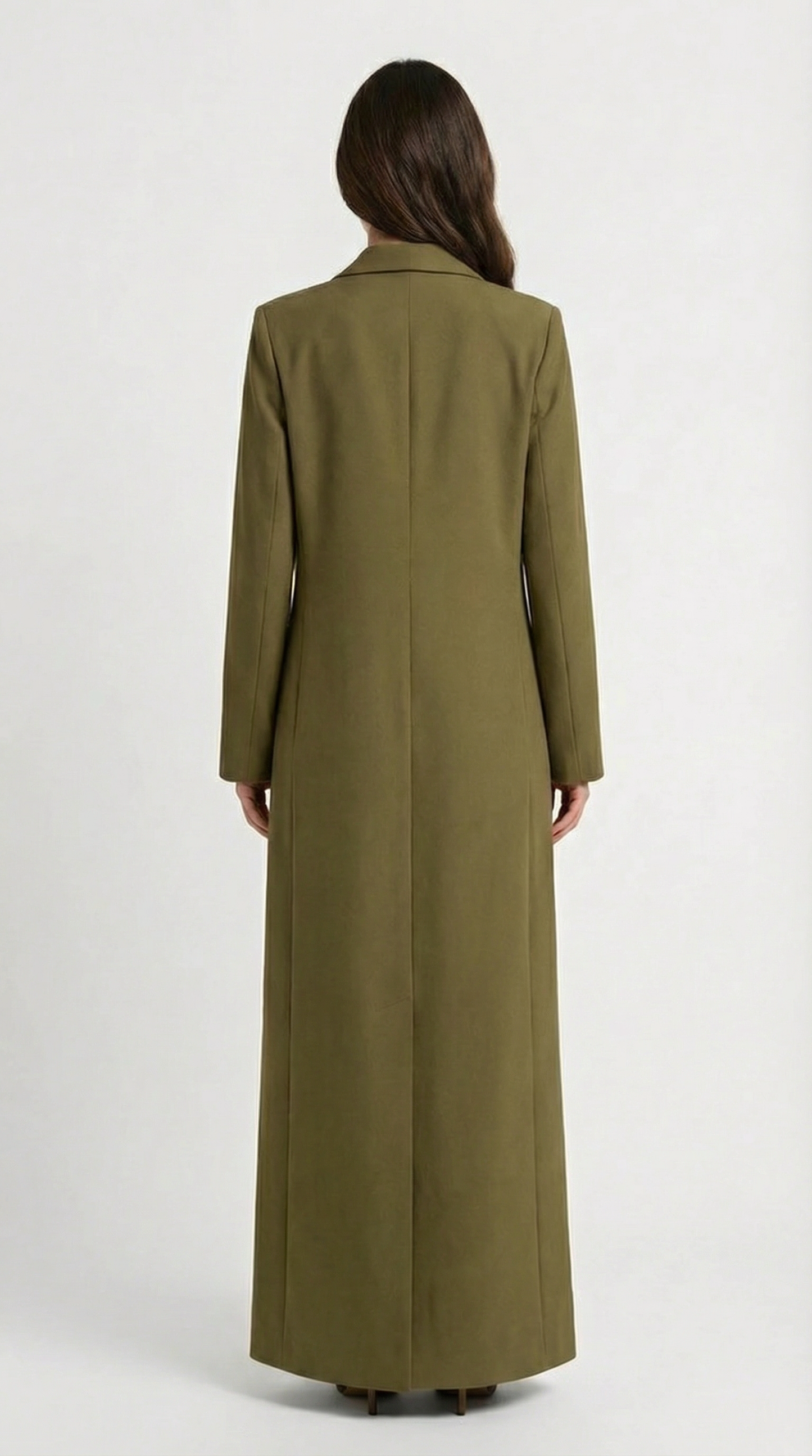 Cascadia - Structured Woven Fluid Fringe Coat