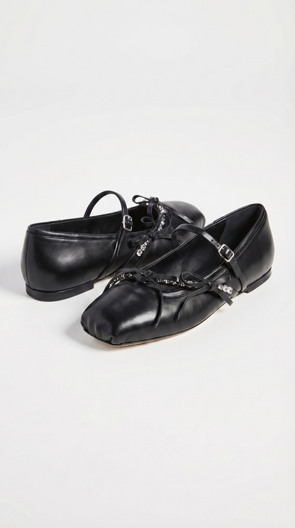 Kala - Crystal-Embellished Ballet Flat