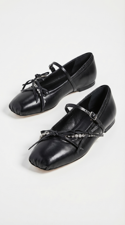 Kala - Crystal-Embellished Ballet Flat