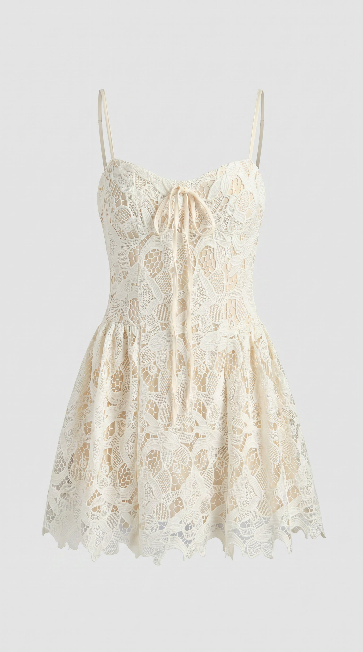 Bonita - Corded Lace Mini Dress