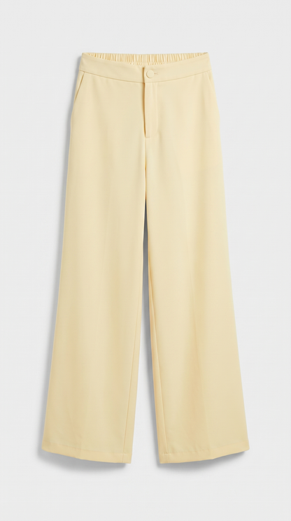 Rola - Draped Asymmetric Blazer & Wide-Leg Trousers Set