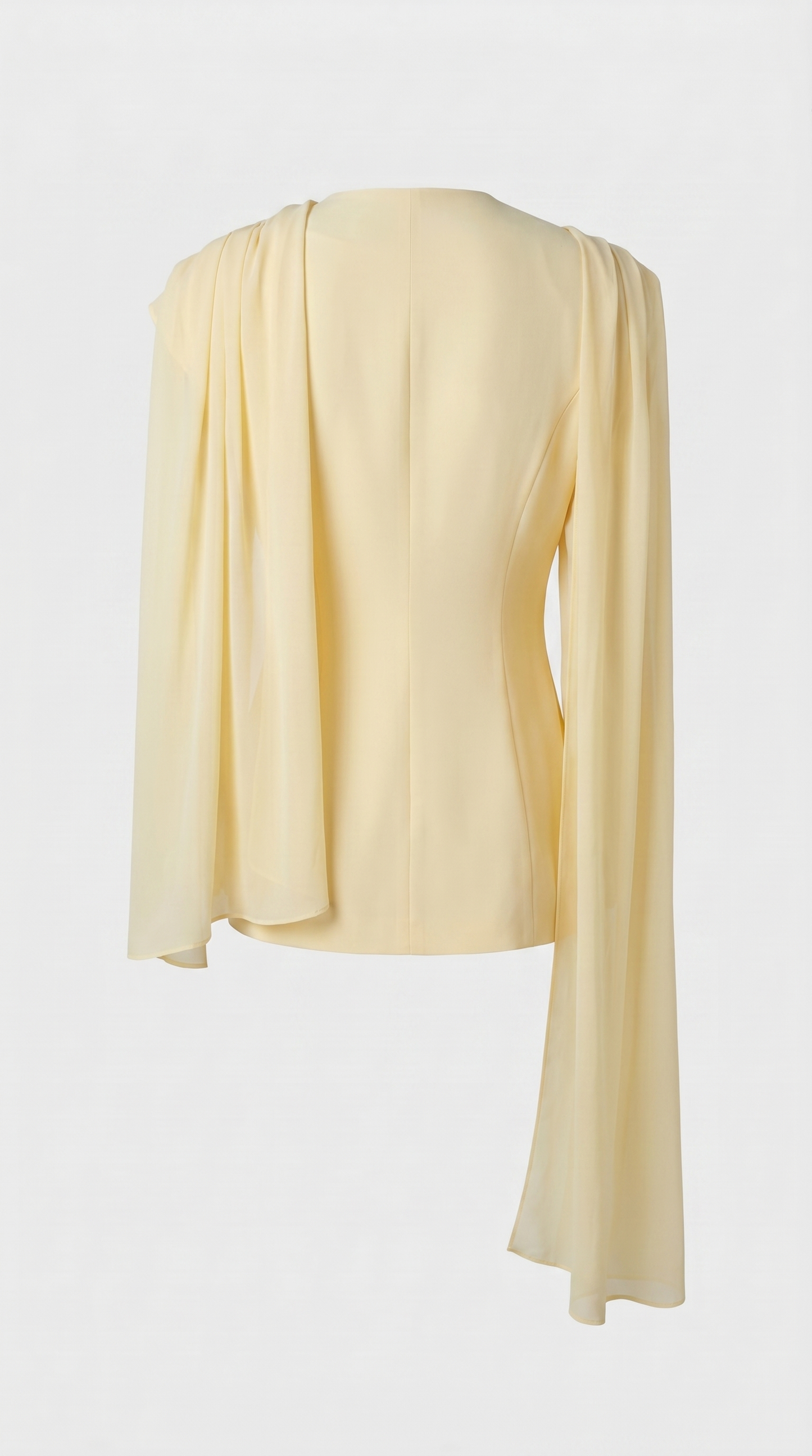 Rola - Draped Asymmetric Blazer & Wide-Leg Trousers Set