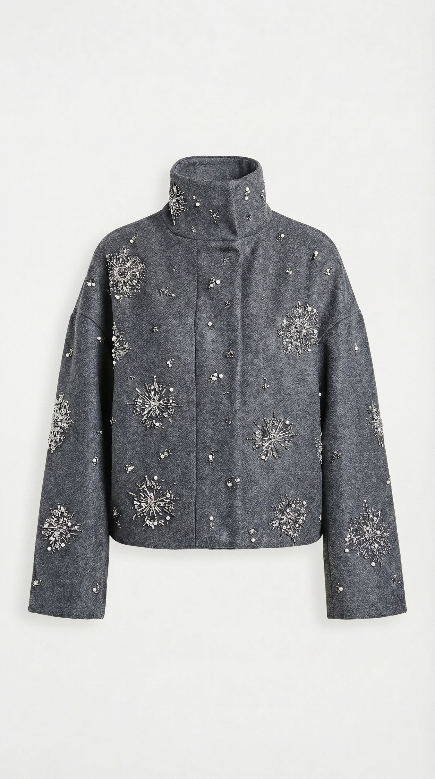 Sira - Soft Touch Wool-Blend Jacket
