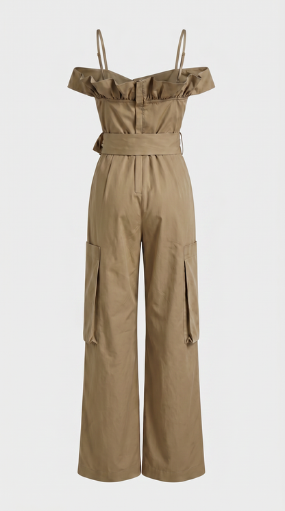Luna - Square Neck Slimming Jumpsuit