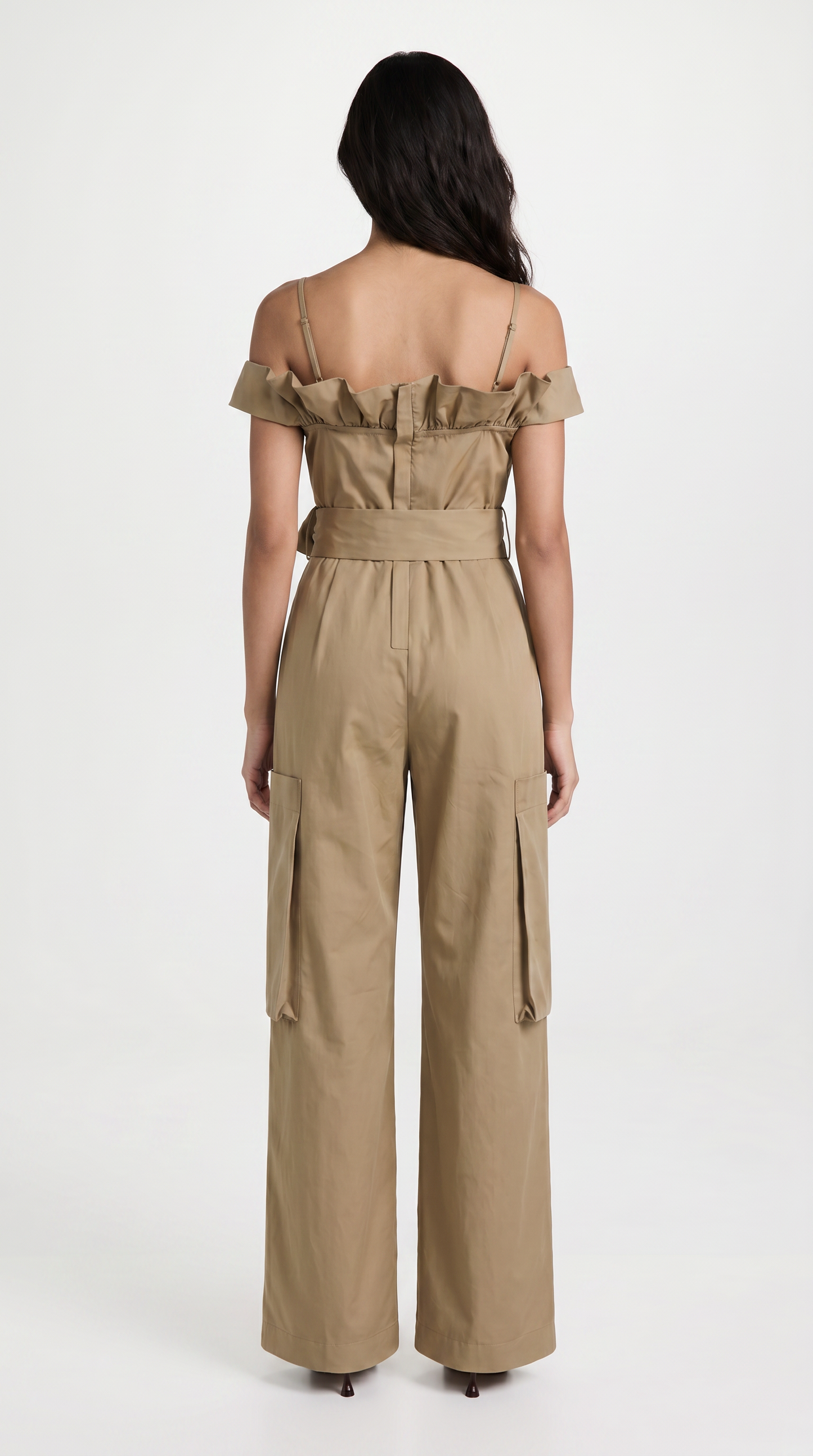 Luna - Square Neck Slimming Jumpsuit