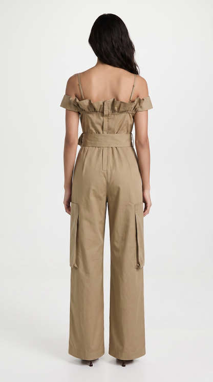 Luna - Square Neck Slimming Jumpsuit