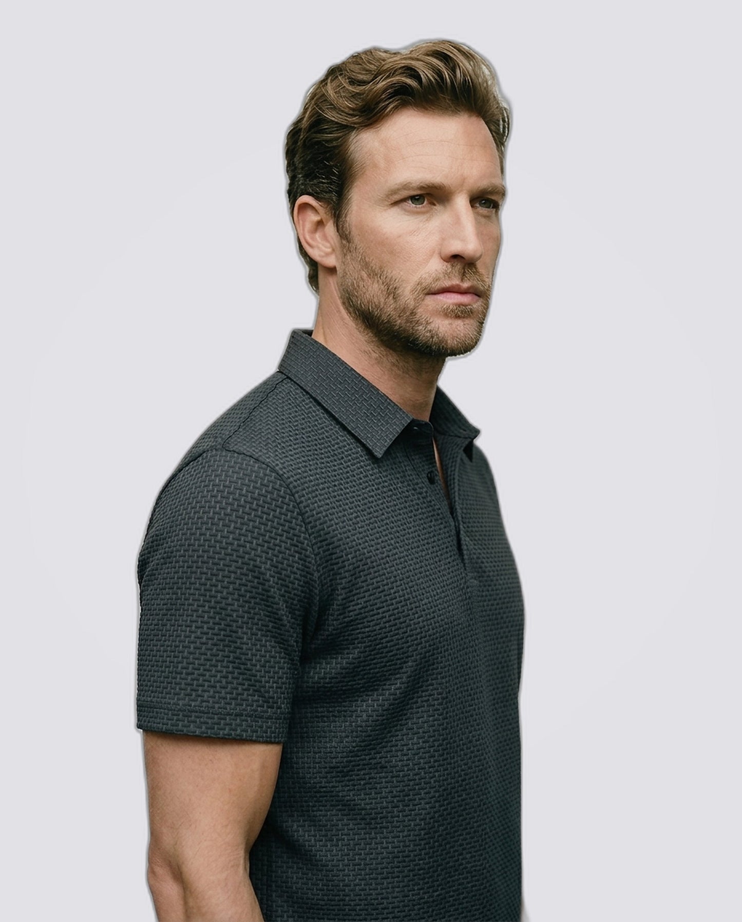 Polo in tessuto elegante