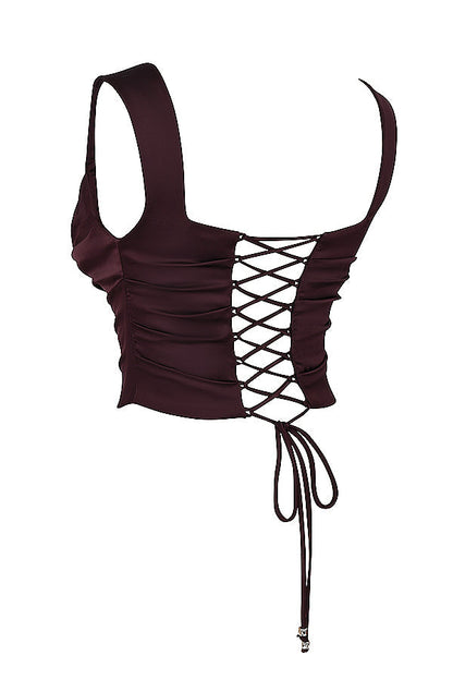 Valeria | Conjunto de corsé y falda larga