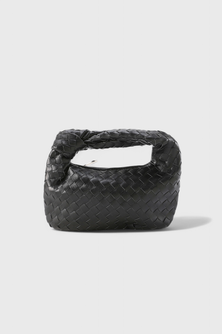 Sage | Mini borsa a tracolla intrecciata