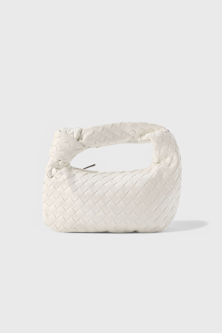 Sage | Mini borsa a tracolla intrecciata