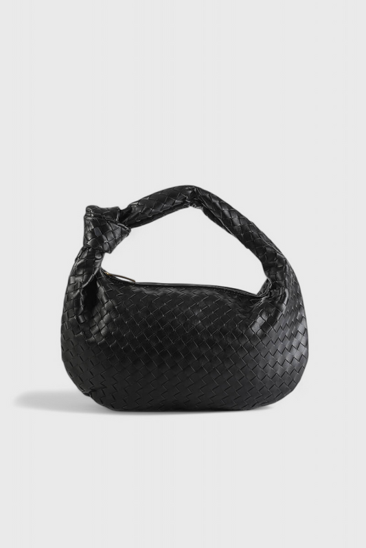 Sage | Borsa a tracolla media intrecciata