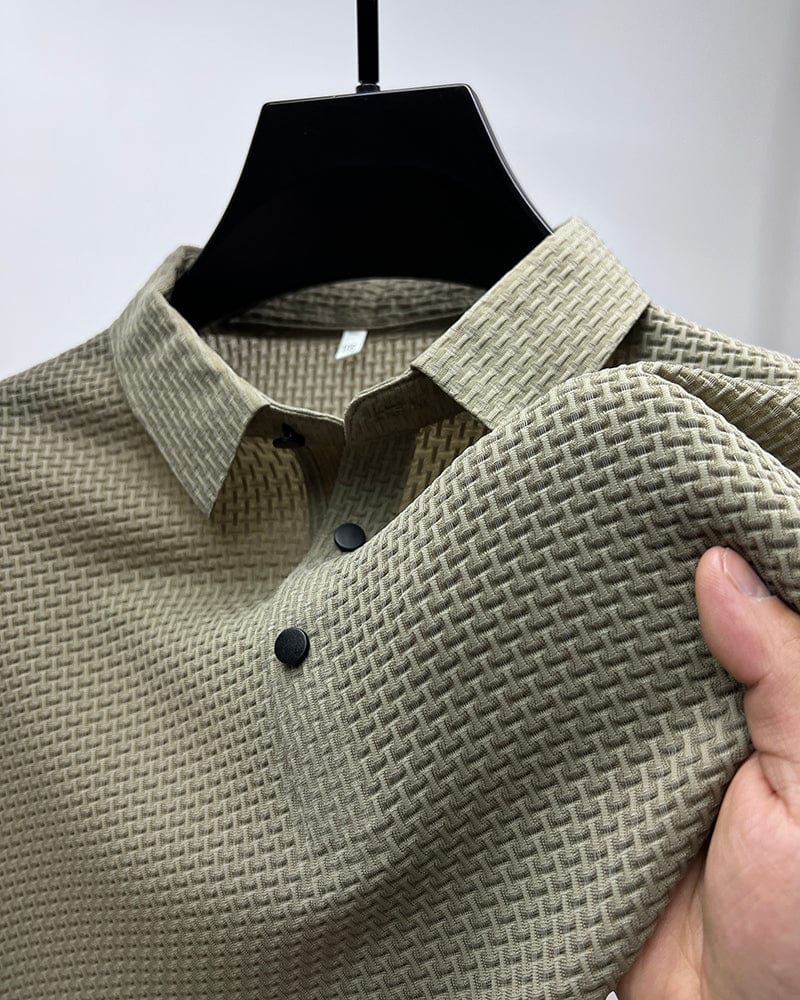 Polo in tessuto elegante